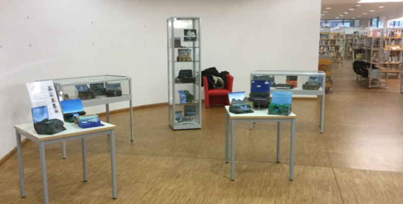 Ein Blick über die gesamte Ausstellung