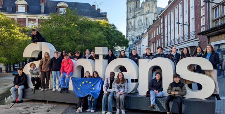 Gruppenfoto in Amiens