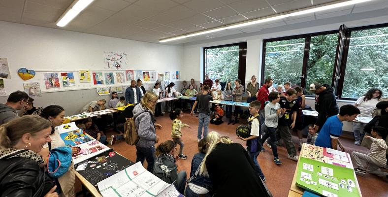 Im Rahmen der Werkschau hatten die Fünftklässler die Möglichkeit ganz eigene Talente zu präsentieren, die im sonstigen Schulalltag keine Rollen spielen.