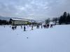 Vormittags und auch nachmittags fuhren die Schüler*innen Ski.